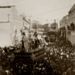 1928.23 En calle Puñonrotro hacia Puerta Osario (Foto Loty)